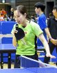 石川さんが実技指導／卓球女子五輪メダリスト