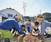 地域のシンボルツリーに　串本町田並でクマノザクラ植樹