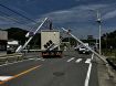 和歌山県串本町の国道42号で信号機が倒れ全面通行止め