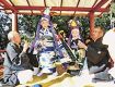 稚児が舞を奉納　堅田八幡神社で例祭