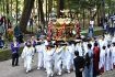 御渡り、獅子舞 華やか　須賀神社の秋祭り、和歌山県みなべ町