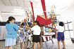「ミニ御舟」展示／旧古座分庁舎　古座小６年が飾り付け／串本