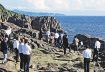 投身者の冥福祈る　和歌山県白浜町の三段壁で供養式