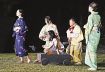 よみがえりの物語を熱演　大斎原で小栗の劇、和歌山・田辺市