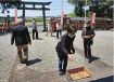 日神社で「日待ち」行事、白浜　五穀豊穣祈る