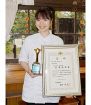 杉若さんが最優秀賞　来春から和歌山・田辺でパティシエ、大阪菓子技術コンテスト