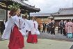 ２年ぶりにみこの舞奉納　みなべの鹿島神社例大祭