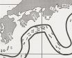 紀南周辺の海流図（７月３１日発行）