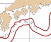 紀南周辺の海流図（１１月１３日発行）