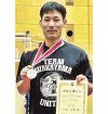 レスリングで松根さん準優勝　全日本マスターズ・フレッシュマンズの部７０キロ級、和歌山