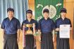 神島が男子団体で優勝／県高校弓道　女子は準優勝