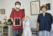 絵やアクセサリー展示／９月３０日まで２人展／上富田のカフェ