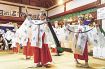 ５年ぶり　巫女の舞奉納／串本　古座神社で例祭