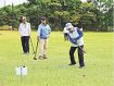 元平さん、前山さん優勝／串本／グラウンドゴルフ大会