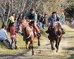 馬、華やかに勇ましく／芳養八幡神社の例大祭／田辺　２日宵宮　３日本祭