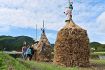 古道の山里にわら塚　田辺市中辺路でイベントアピール