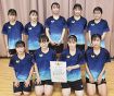 田辺女子が団体２位／県高校卓球選手権