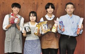 うまいもん甲子園／「たかす」が神島高応援／食材や用具を無償提供