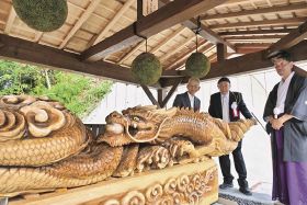 五穀豊穣願う／８、９日　須賀神社（みなべ）秋祭り／「須賀青龍」も祭り見守る