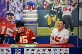 『オードリーのNFL倶楽部』の模様