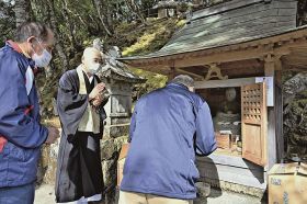 「耳の地蔵さん」で祭り／コロナ禍で３年ぶり／古座川