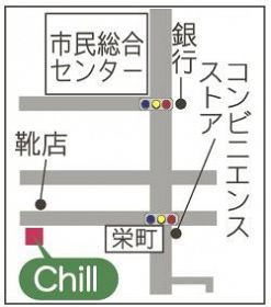 「Ｃｈｉｌｌ」地図