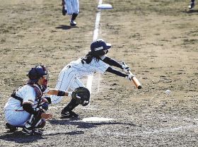 堀選手（上富田出身）優勝に貢献／全日本女子硬式野球大会／神戸弘陵高の快挙続く