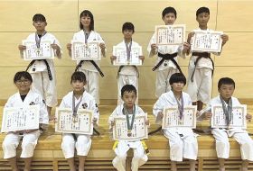 少林寺拳法／南部、田辺西勢が活躍／県スポーツ少年団大会