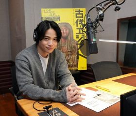 「特別展 古代エジプト」の音声ガイドのナビゲーターを務める菊池風磨