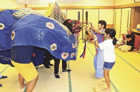 秋祭り２４／例祭に向け獅子舞稽古／すさみの王子神社