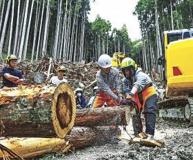 林業の魅力知って／東牟婁振興局林務課／串本古座高生対象に講座