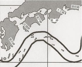 紀南周辺の海流図（９月２５日発行）