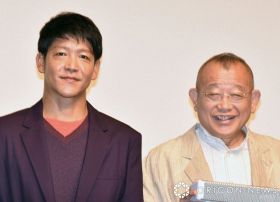 駿河太郎（左）と父の笑福亭鶴瓶　（C）ORICON NewS inc.