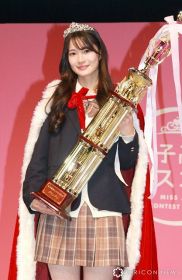 女子高生ミスコン2024グランプリ・はるあさん （C）ORICON NewS inc.