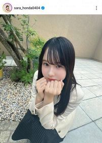 17歳・本田紗来、上目遣いに浴衣姿…“あざとさ”満載のオフショットに「天使ということでいいですか？」