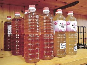 うめ振興協／「梅酢を代用に」／消毒液の品薄で