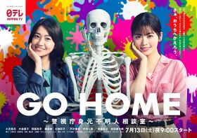 『GO HOME～警視庁身元不明人相談室～』に出演する（左から）大島優子、小芝風花（C）日本テレビ