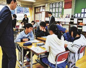 国の予算について考える／田辺市中辺路小／租税と財政の授業