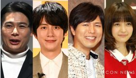 （左から）吉村崇、溝端淳平、神谷浩史、逢沢りな （C）ORICON NewS inc.