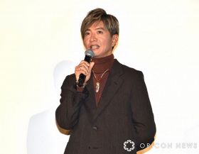 劇場版『グランメゾン・パリ』の初日舞台あいさつに登壇した木村拓哉 （C）ORICON NewS inc.