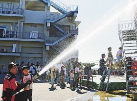 消防の仕事体験／田辺でフェス