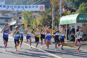 ３年ぶりＳＧが優勝　和歌山県田辺市龍神村で関西実業団駅伝