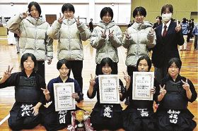 南部女子が３位、近畿へ／県中学剣道　個人は１、２位独占