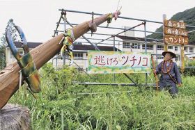 ミニキャンプ場を計画／印南の上西さん　民泊交流きっかけ／「自然楽しめる場に」