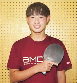 武田選手（富田３年）全国へ／中学生卓球／近畿総体で８強