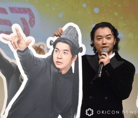 仲野太賀をイジった染谷将太 （C）ORICON NewS inc.