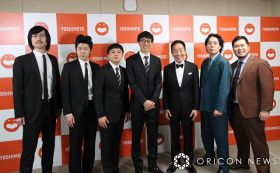 （写真左から）ジョックロック 、ドーナツ・ピーナツ 、中田カウス、令和ロマン （C）ORICON NewS inc.