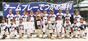 【学童野球】あいづ優勝、全国へ／２位の芳養は県大会へ／和歌山ＦＢ杯大会