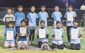 田辺ＳＴＣ勢が活躍／県小学生ソフトテニス大会／１月の近畿大会へ