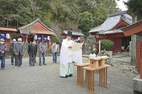 愛宕神社で例祭／串本町古座